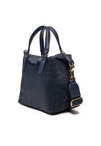 TOMMY HILFIGER - Tommy Hilfiger Torebka Poppy Th Small Tote AW0AW15640 Granatowy. Kolor: niebieski #4