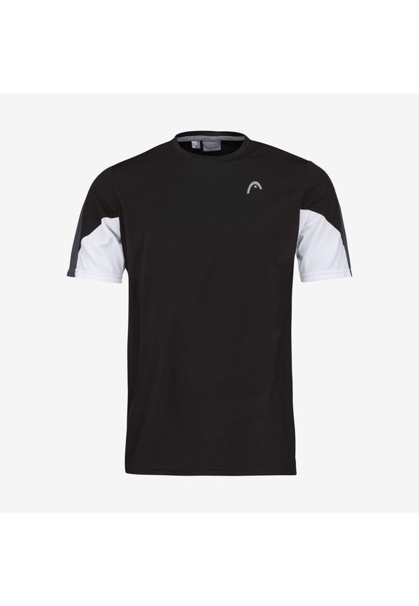 Head - Koszulka z krótkim rękawem chłopięca CLUB 22 Tech. Kolor: czarny. Materiał: poliester, materiał. Długość rękawa: krótki rękaw. Długość: krótkie. Sport: tenis