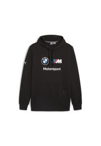 Puma - Męska bluza z kapturem BMW M Motorsport ESS PUMA Black. Typ kołnierza: kaptur. Kolor: czarny #1