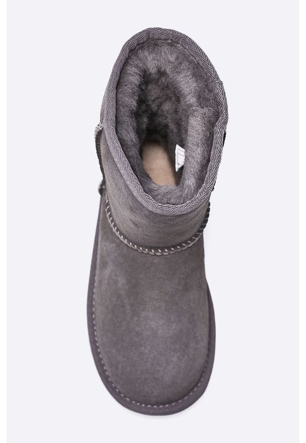 Ugg - UGG - Buty Classic II. Kolor: szary. Materiał: wełna
