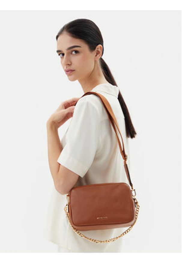 MICHAEL Michael Kors Torebka Bryant 32S5GYTC5L Brązowy. Kolor: brązowy. Materiał: skórzane