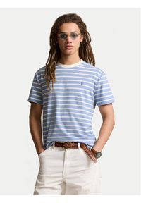 Polo Ralph Lauren T-Shirt 710934662008 Błękitny Classic Fit. Typ kołnierza: polo. Kolor: niebieski. Materiał: bawełna