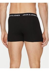 Jack & Jones - Jack&Jones Komplet 3 par bokserek Solid 12254363 Czarny. Kolor: czarny. Materiał: bawełna