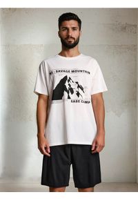 Sinsay - Piżama dwuczęściowa z kieszeniami - wielobarwny #1