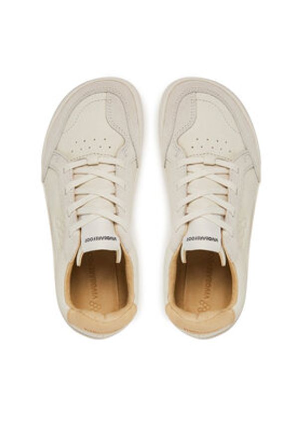 Vivo Barefoot Sneakersy Gobi 115434 Écru. Kolor: kremowy. Materiał: skóra