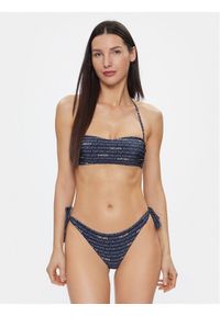 Emporio Armani Bikini 262737 4R310 01736 Granatowy. Kolor: niebieski. Materiał: syntetyk