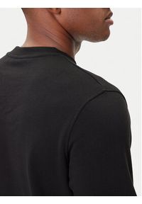 Karl Lagerfeld - KARL LAGERFELD Bluza 705091 554917 Czarny Regular Fit. Typ kołnierza: dekolt w karo. Kolor: czarny. Materiał: bawełna #4