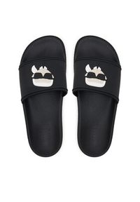 Karl Lagerfeld - KARL LAGERFELD Klapki Kondo Tred KL70905 Czarny. Kolor: czarny #6