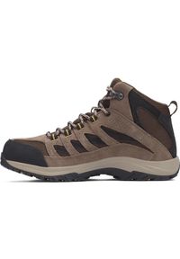 columbia - Buty Trekkingowe Męskie Columbia Crestwood Mid Waterproof. Kolor: brązowy