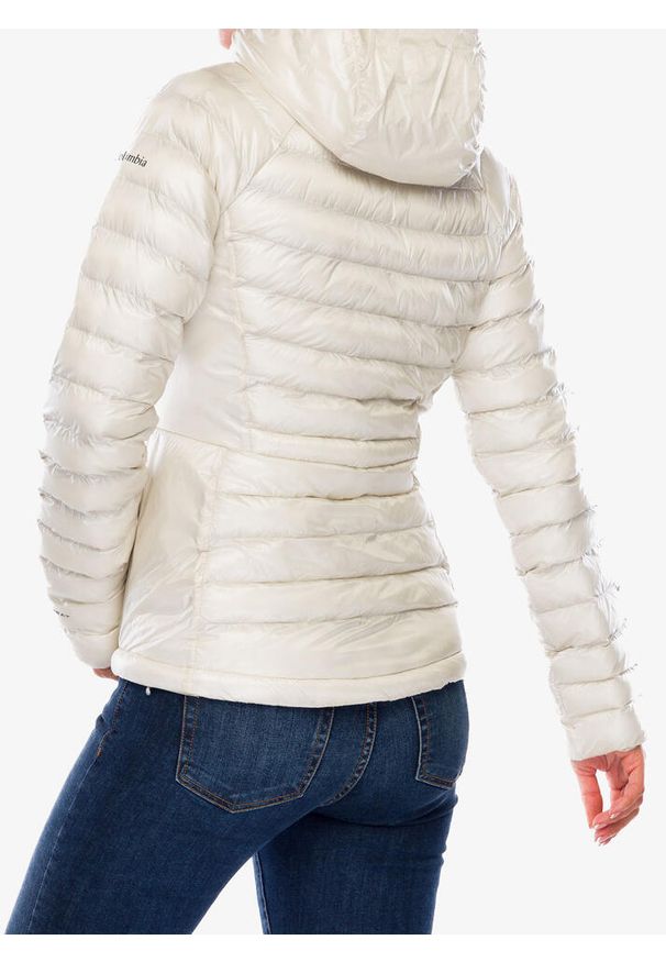 columbia - Kurtka zimowa damska Columbia Labyrinth Loop II Hooded Jacket. Kolor: biały. Sezon: zima. Sport: turystyka piesza