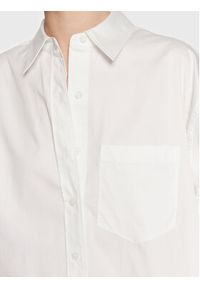 Calvin Klein Koszula K20K205413 Biały Relaxed Fit. Kolor: biały. Materiał: bawełna