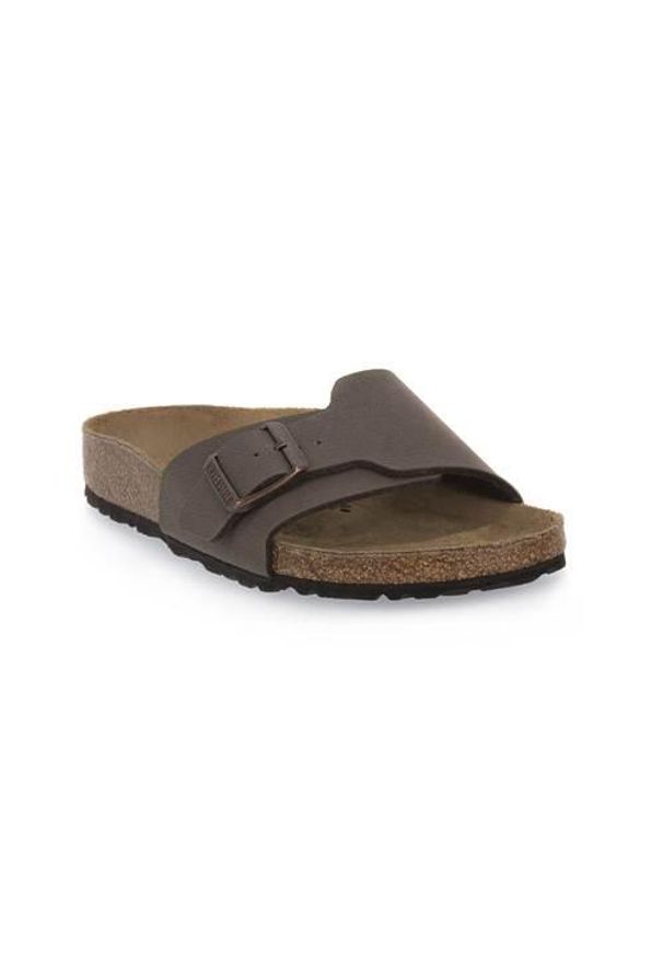 Klapki damskie Birkenstock Catalina. Kolor: wielokolorowy, czarny. Materiał: materiał, syntetyk
