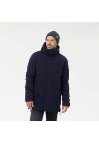 quechua - Parka turystyczna męska zimowa Quechua NH500 -10°C wodoodporna. Okazja: na spacer. Kolor: wielokolorowy, niebieski, czarny. Materiał: materiał. Sezon: zima