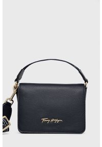TOMMY HILFIGER - Tommy Hilfiger torebka kolor granatowy. Kolor: niebieski #1