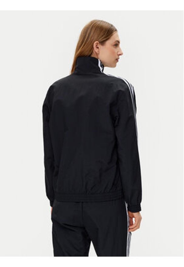 Adidas - adidas Bluza Woven JD5331 Czarny Regular Fit. Kolor: czarny. Materiał: syntetyk
