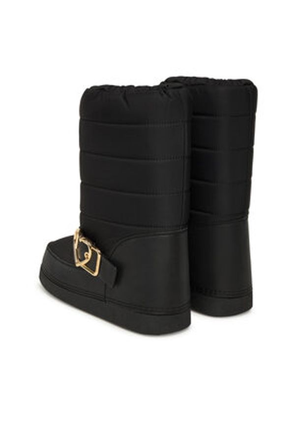 Love Moschino - LOVE MOSCHINO Śniegowce JA24442G0NISK00B Czarny. Kolor: czarny. Materiał: materiał