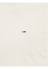 Tommy Jeans T-Shirt Jaspe DM0DM09586 Beżowy Slim Fit. Kolor: beżowy. Materiał: bawełna #3