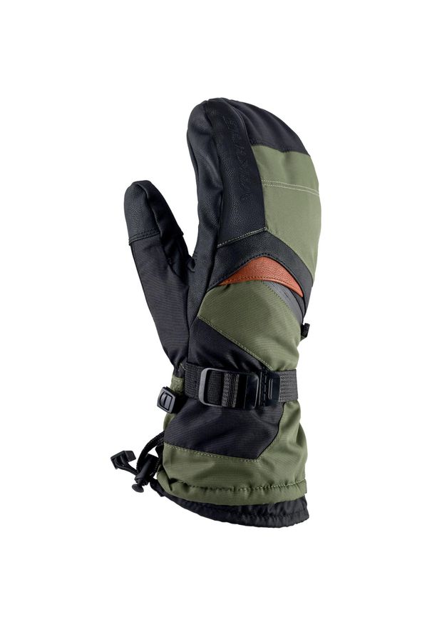 Rękawice narciarskie Viking Flow Freeride. Kolor: zielony. Sezon: zima. Sport: narciarstwo