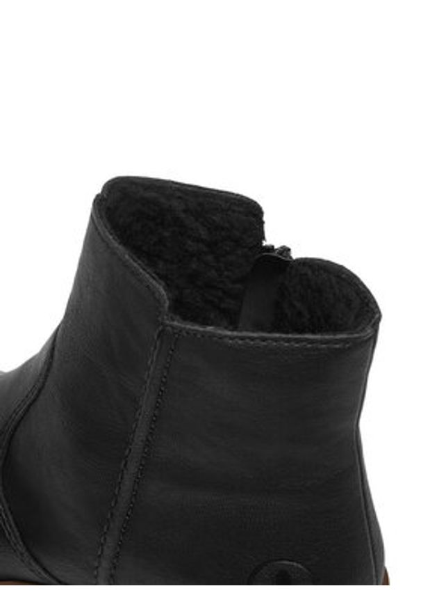 Rieker Botki CEO-X9165-00 Czarny. Kolor: czarny. Materiał: materiał