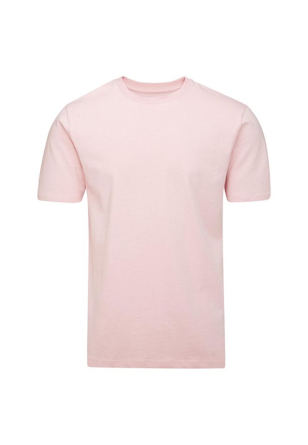 MANTIS - Męska Koszulka Essential Heavyweight. Kolor: różowy. Sport: turystyka piesza