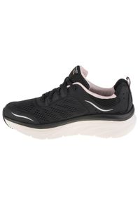 skechers - Buty do chodzenia damskie, Skechers D'Lux Walker-Infinite Motion. Kolor: czarny. Sport: turystyka piesza