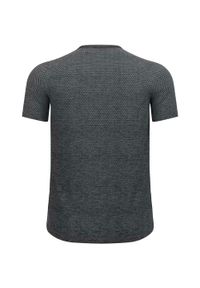 Koszulka męska Odlo T-shirt crew neck s/s ESSENTIAL SEAMLESS. Kolor: szary. Sport: turystyka piesza