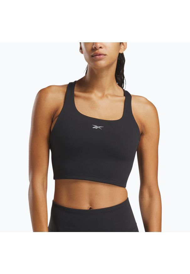 Reebok Fitness - Koszulka Reebok Lux Tank. Kolor: czarny. Sport: fitness