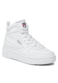 Fila Sneakersy Fxventuno Mid Teens FFT0084.10004 Biały. Kolor: biały. Materiał: skóra