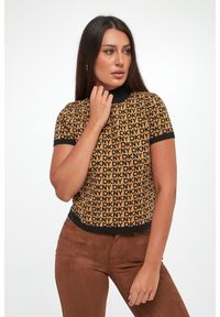 Sweter damski logowany DKNY #1