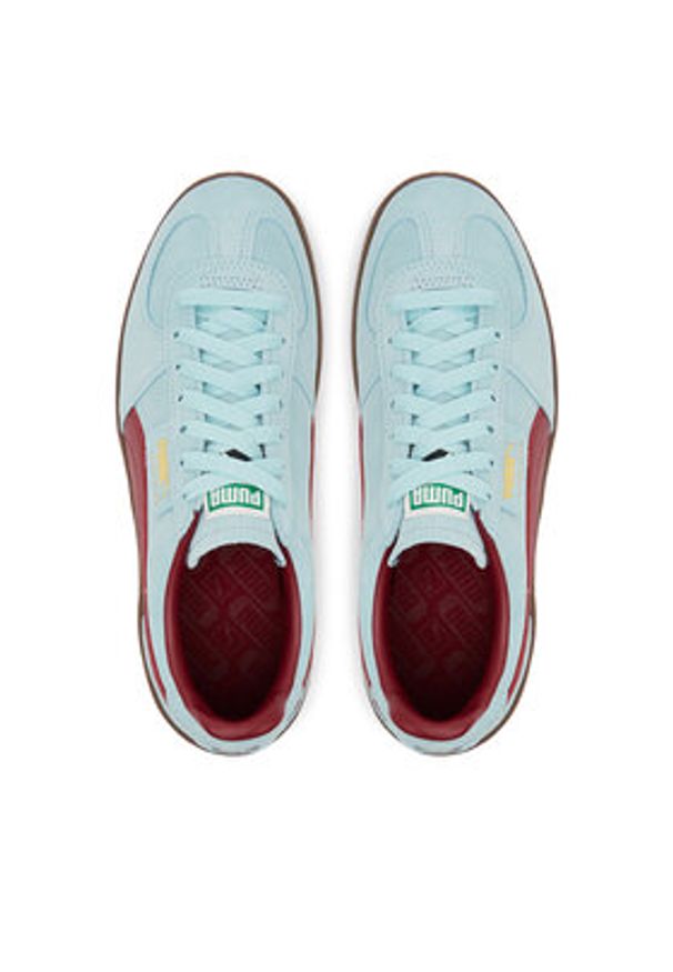 Puma Sneakersy Super Team SD 398528 07 Niebieski. Kolor: niebieski. Materiał: zamsz, skóra