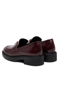 Furla Loafersy New Legacy YJ81FNL BX4042 AL 26700 Bordowy. Kolor: czerwony. Materiał: skóra #4