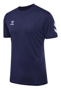 Ustaw Hummel Logo. Kolor: niebieski. Materiał: dresówka. Sport: piłka nożna #2