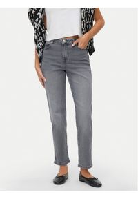 Vero Moda Jeansy Amara 10337794 Szary Straight Fit. Kolor: szary
