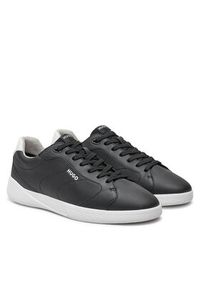 Hugo Sneakersy Riven Tenn punyl 50523439 Czarny. Kolor: czarny. Materiał: skóra #3