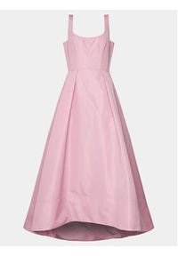 Pinko Sukienka wieczorowa Champagne 102778 Y3LE Różowy Regular Fit. Kolor: różowy. Materiał: syntetyk. Styl: wizytowy #6