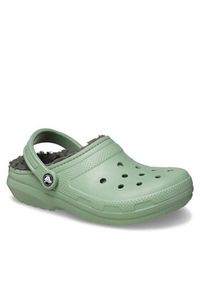 Crocs Klapki Classic Lined Clog 203591 Zielony. Kolor: zielony #3