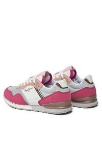 Pepe Jeans Sneakersy London Urban G PGS40002 Różowy. Kolor: różowy. Materiał: skóra #4