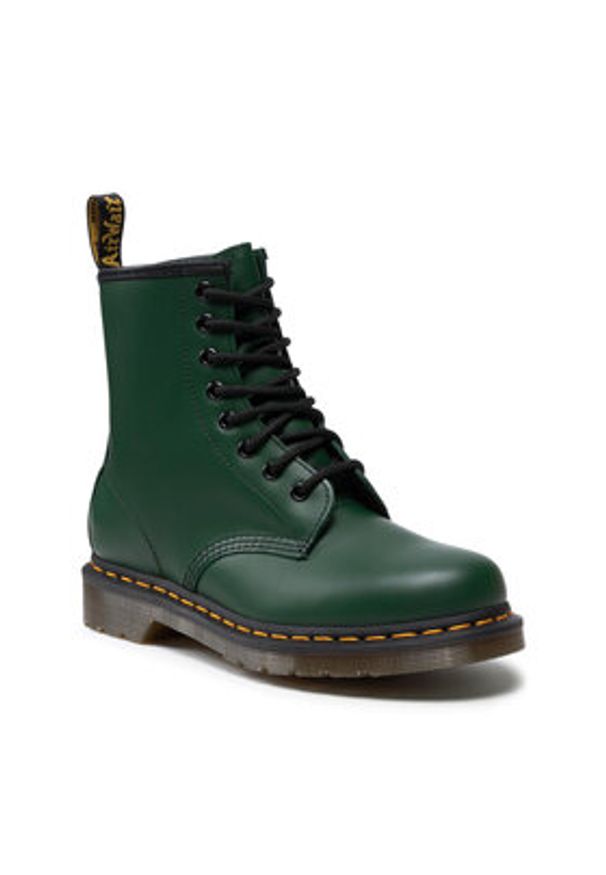 Dr. Martens Glany 1460 Smooth 11822207 Zielony. Kolor: zielony. Materiał: skóra