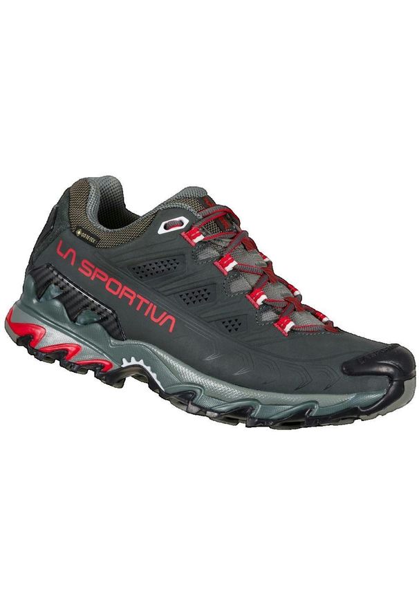 LA SPORTIVA - Buty sportowe La Sportiva Ultra Raptor II GTX damskie szare. Kolor: szary. Materiał: skóra. Styl: sportowy