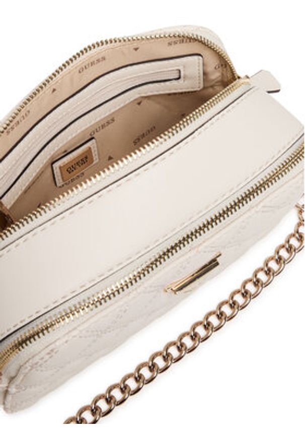 Guess Torebka Giully II HWQG96 73140 Biały. Kolor: biały. Materiał: skórzane