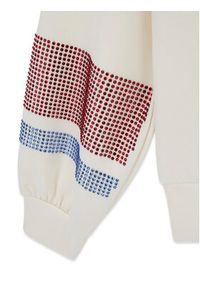 Guess Bluza J6RQ11 KCAY2 Écru Regular Fit. Materiał: syntetyk #2