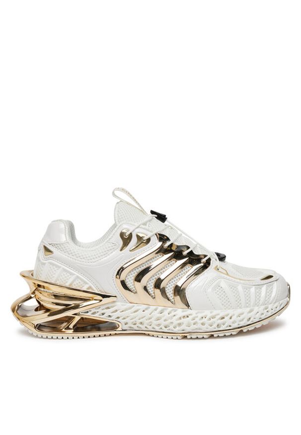 Plein Sport Sneakersy The Thunder Stroke Gen.X.02 FACS USC0434 STE003N Biały. Kolor: biały. Materiał: materiał