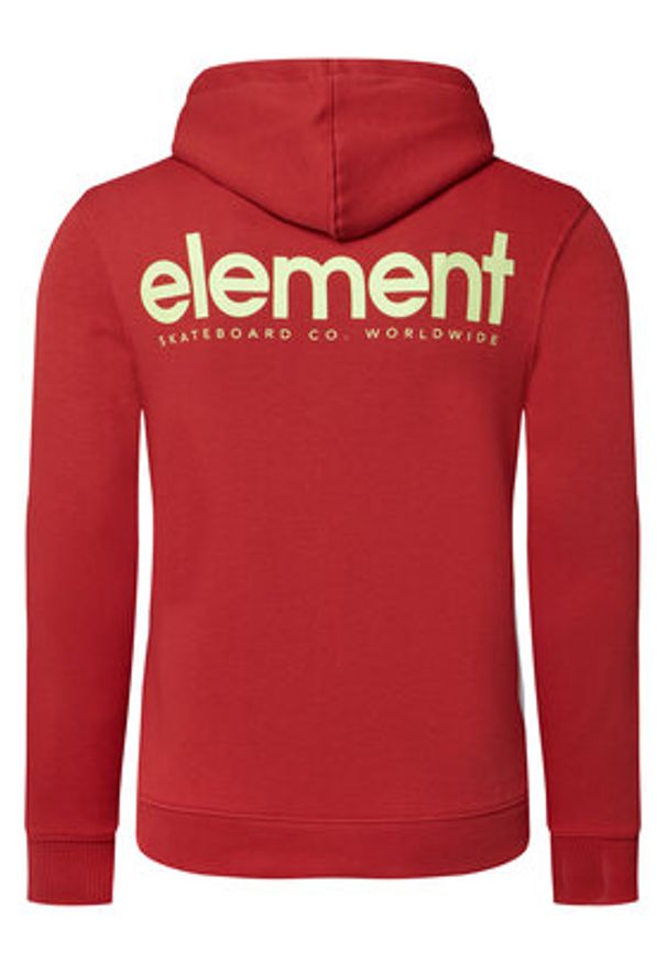 Element Bluza Lowcase BP PO ELYSF00296 Czerwony Regular Fit. Kolor: czerwony. Materiał: bawełna