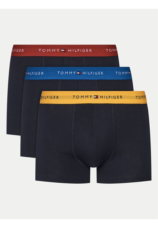 TOMMY HILFIGER - Tommy Hilfiger Komplet 3 par bokserek UM0UM02763 Czarny. Kolor: czarny. Materiał: bawełna