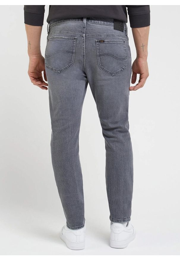 Lee - LEE MĘSKIE SPODNIE JEANSOWE RIDER SLATE 112342255 L701015521