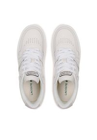 Lacoste Sneakersy L001 0321 1 Sma 7-42SMA009265T Biały. Kolor: biały. Materiał: skóra #3