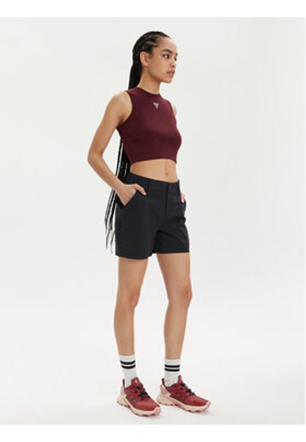 columbia - Columbia Szorty sportowe Summit Valley™ Short 2072494 Czarny Active Fit. Kolor: czarny. Materiał: syntetyk