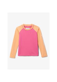 columbia - Bluza szybkoschnąca dziecięca Columbia Sandy Shores Long Sleeve Sunguard. Kolor: różowy. Długość rękawa: długi rękaw. Sport: turystyka piesza