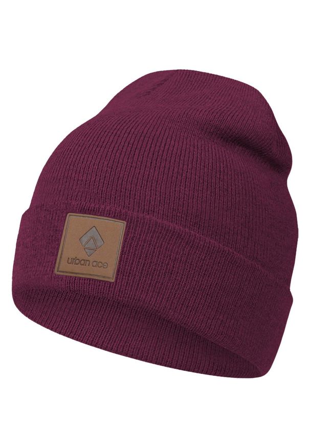 URBANARTT - Unisex Ruby Cuff Beanie z Urban Ace - Warm Winter Hat. Kolor: wielokolorowy. Materiał: akryl. Sezon: zima. Styl: elegancki