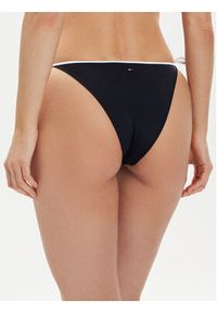TOMMY HILFIGER - Tommy Hilfiger Dół od bikini UW0UW05244 Granatowy. Kolor: niebieski. Materiał: syntetyk